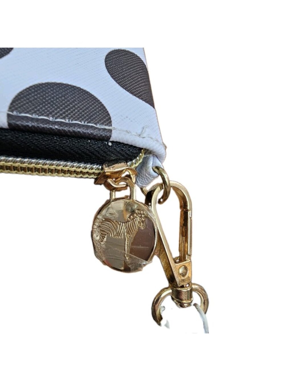 Dabney Lee Slim Continental Polkadots Wallet Wristlet Women's- 6.5" x 4.5" NWT